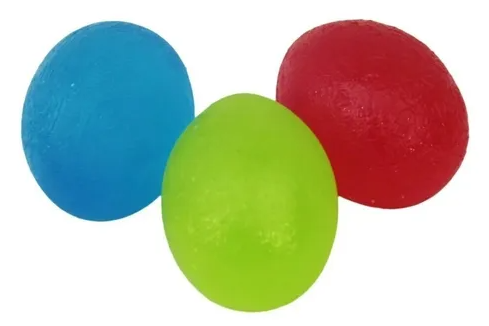 3PCS Pelota Rehabilitacion Mano, Pelota Terapia de Mano, Bola de Presión de  Silicona no Tóxica e Inodoro, para Ejercicios de Manos, para Aliviar el  Estrés (Amarillo, Verde, Morado) : : Deportes y